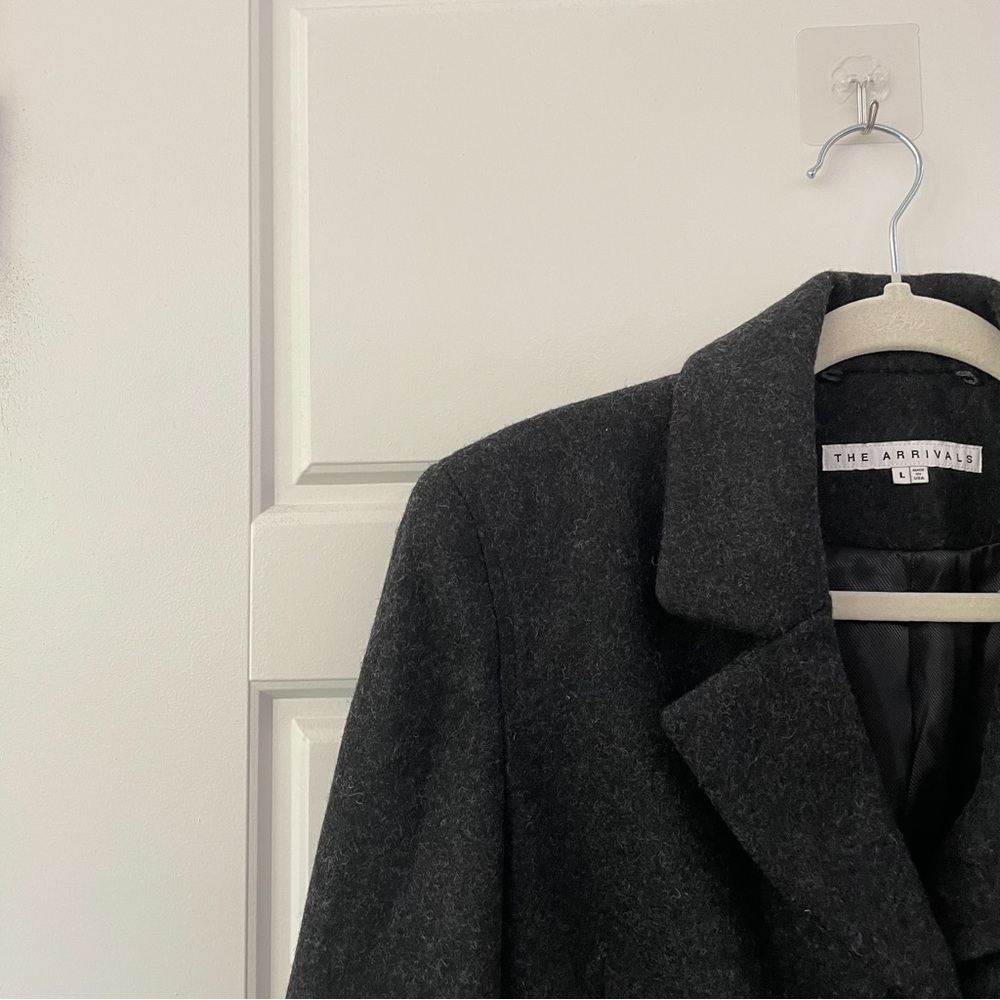 The Arrivals Ashlar Wool Boxy Blazer Jacket - Picture 7 of 7
